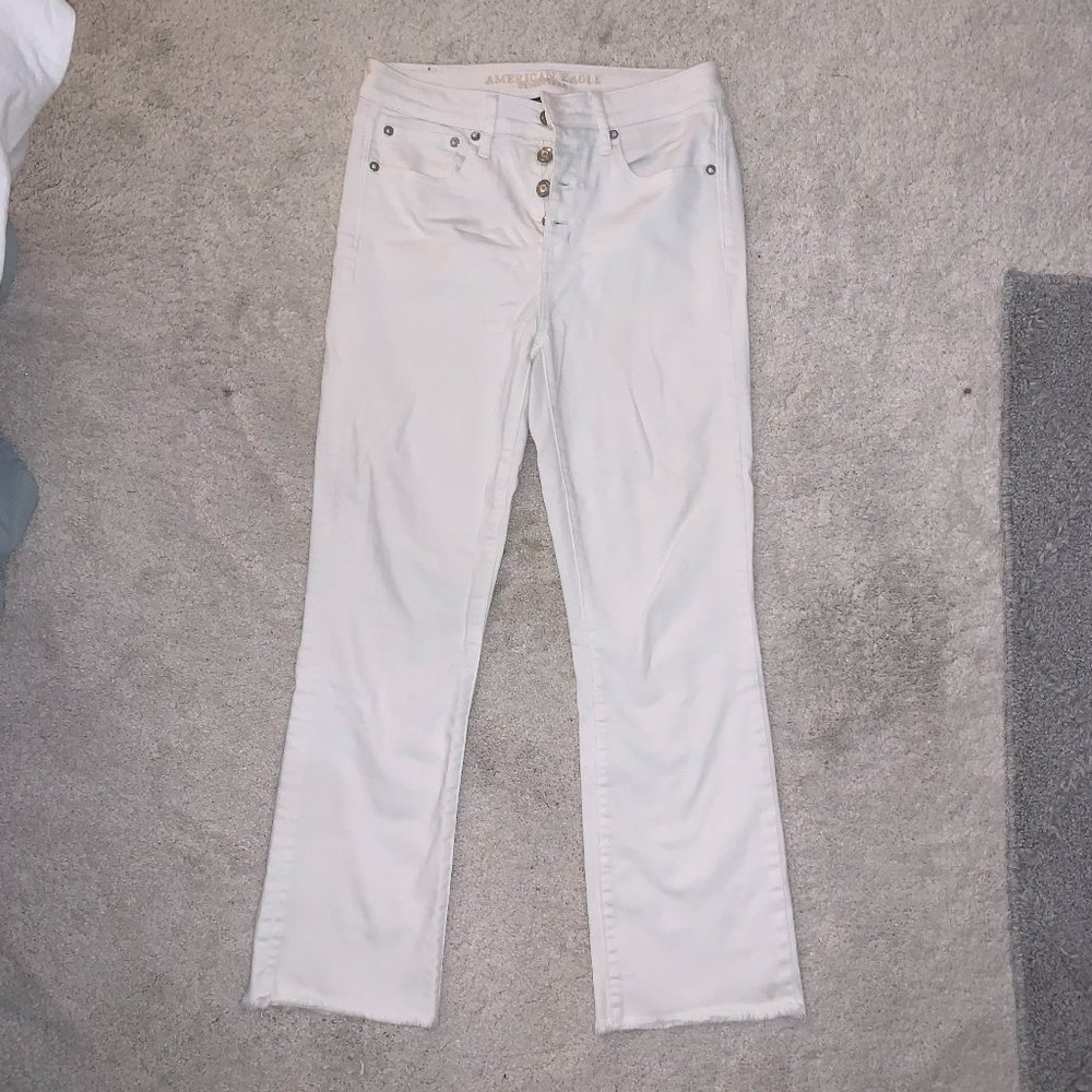 American Eagle white jeans
